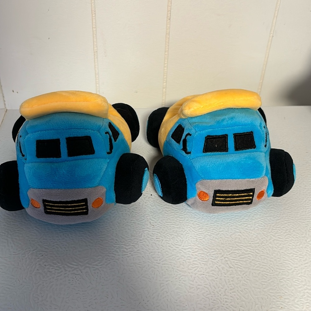 Little Boys Truck Slippers